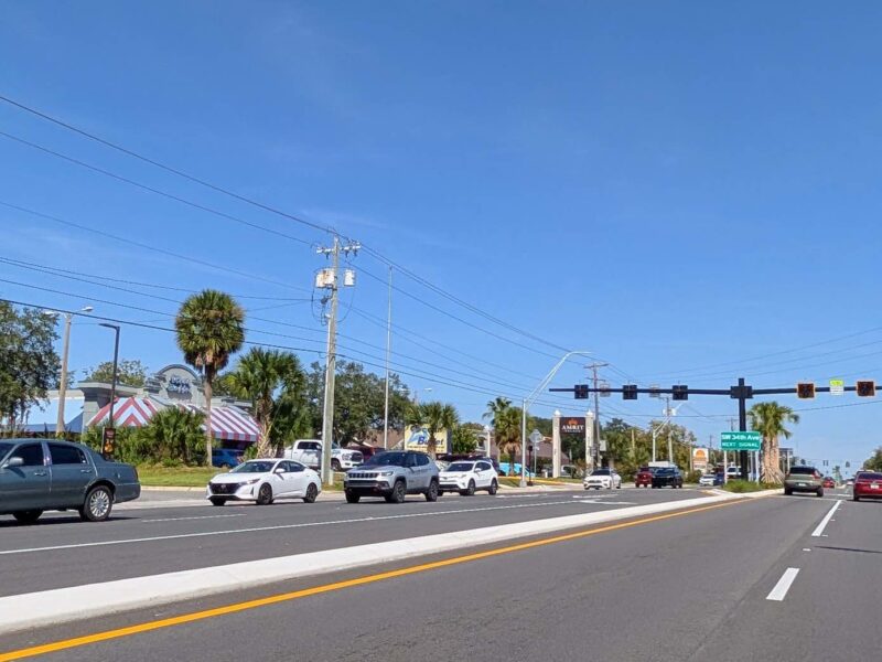 State Road 200/SR 200 in Ocala, Marion County in October 2025