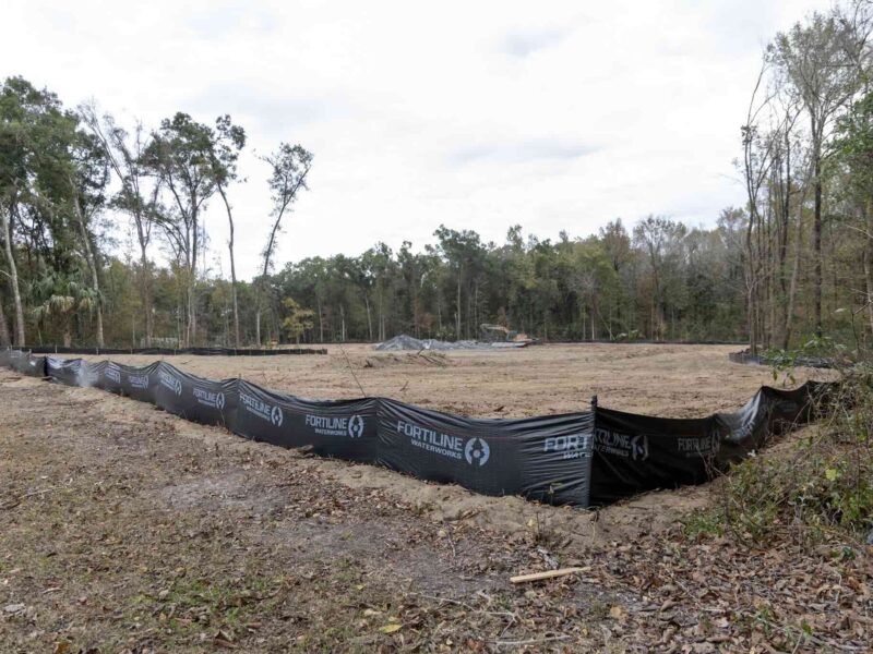 The north Ocala site where officials will break ground on a new fire station.