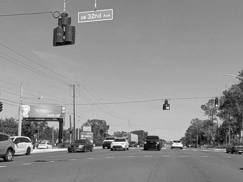 Traffic along State Road 200 in Ocala