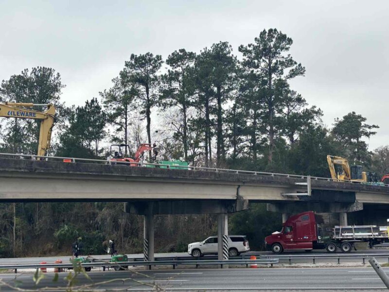 Bridge repairs over I 75 in Marion County