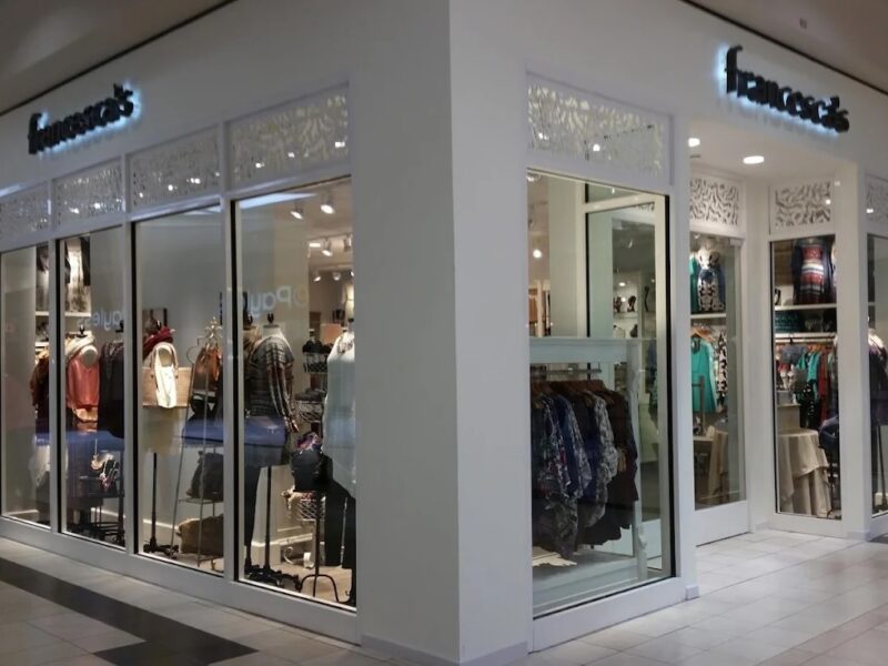 Francesca's will close its location at the Paddock Mall in Ocala.
