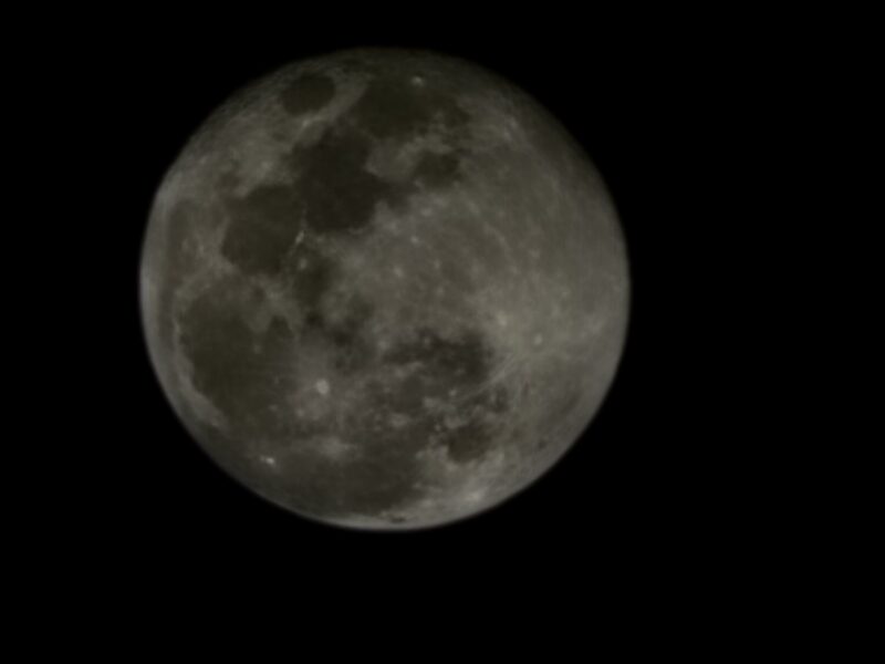 Full moon shining over Marion County
