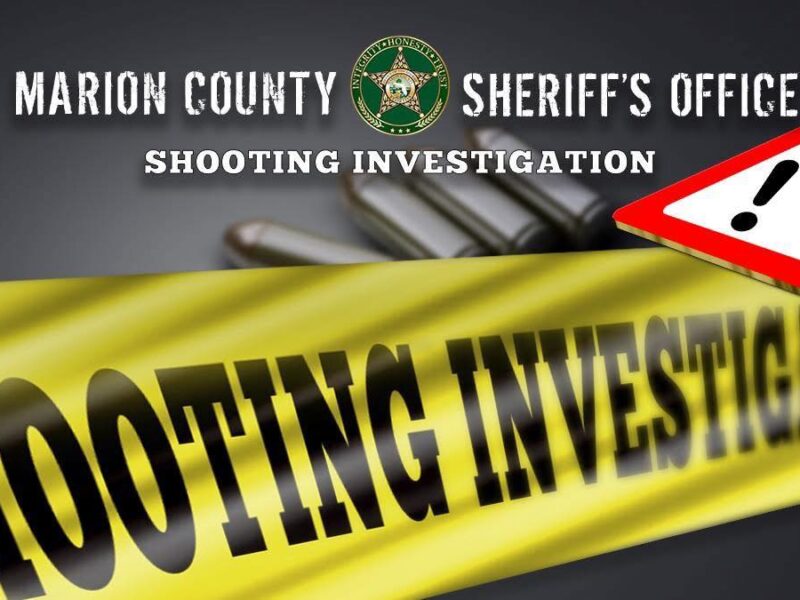 Marion County Sheriff s Office shooting investigation
