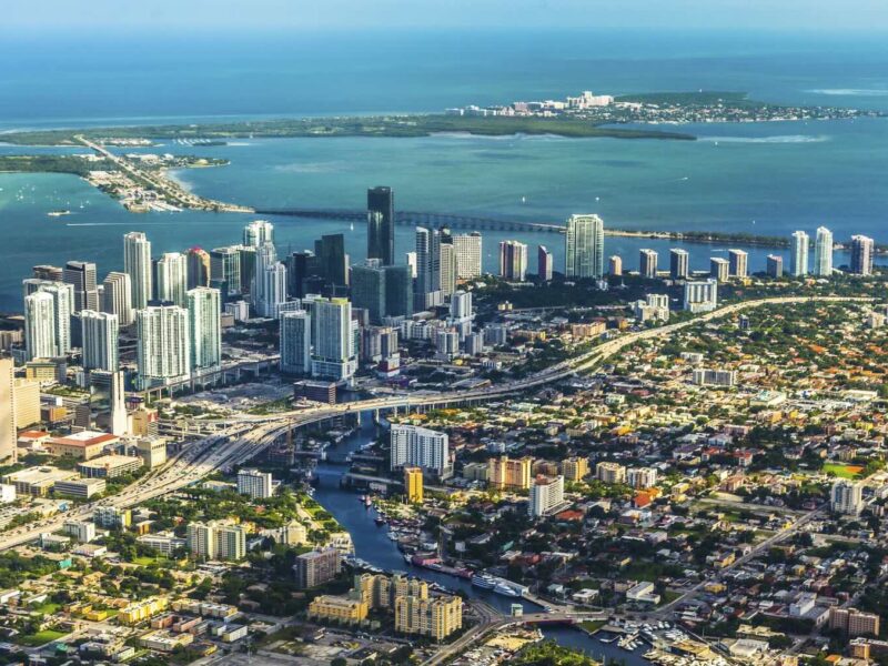 Miami Beach in Florida