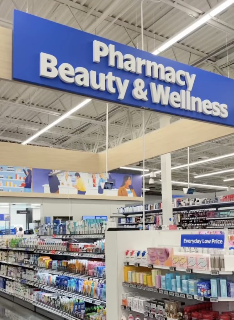 Pharmacy at the new Walmart