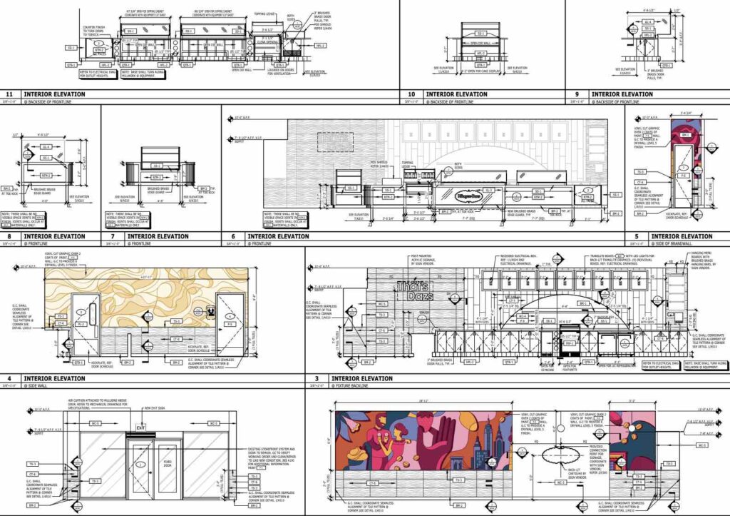 Plans for the new Häagen Dazs in downtown Ocala