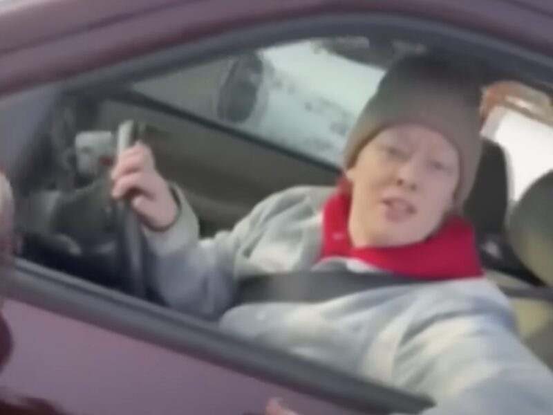 Renee Good moments before she was shot by an ICE Agent
