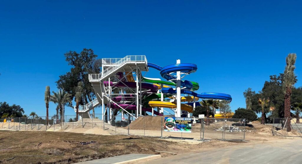 The new water park at Camp Margaritaville Orange Lake RV Park