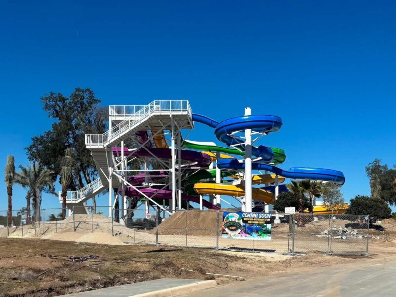 The new water park at Camp Margaritaville Orange Lake RV Park