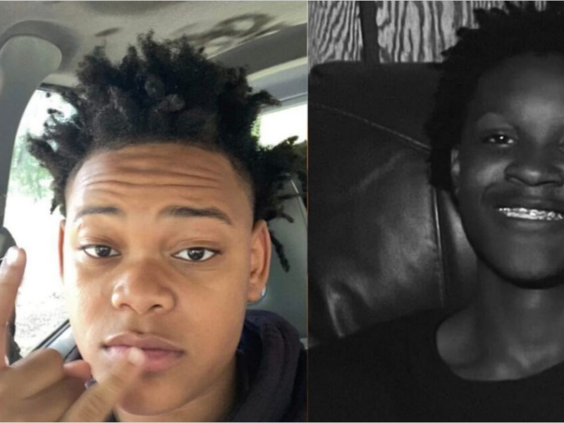 In 2022, 16-year-olds Kent Patterson, Jr. (left) and Kenneth Carr, Jr. (right) were shot and killed several months apart.