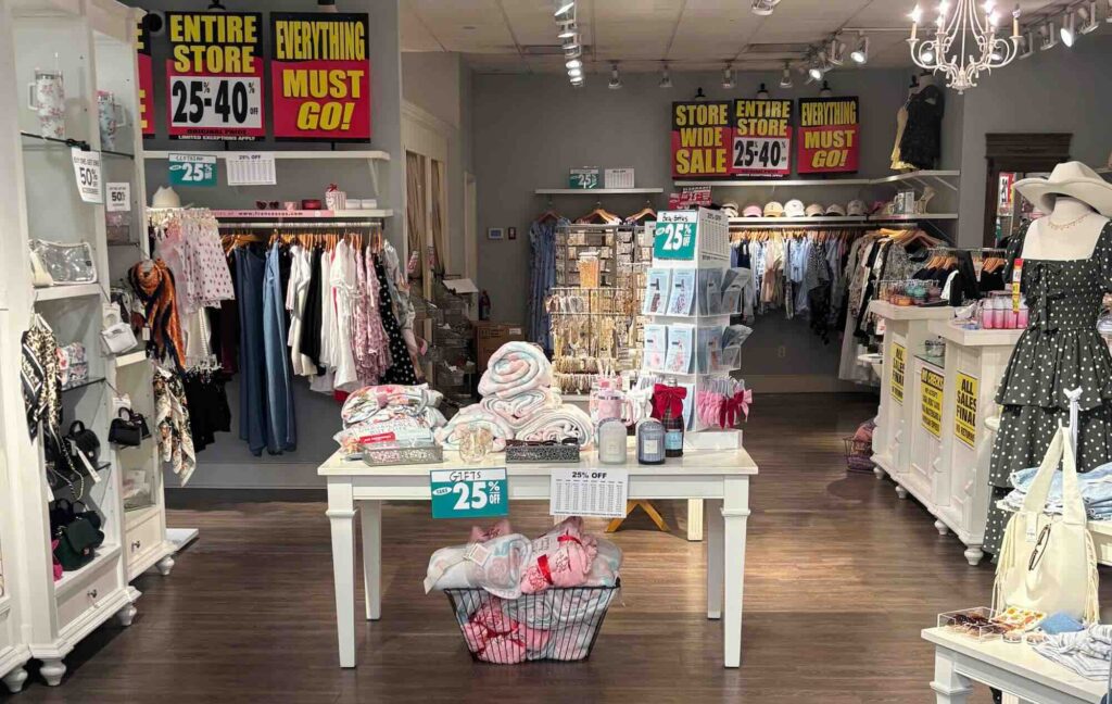 Apparel and merchandise at Francesca s at the Paddock Mall in Ocala
