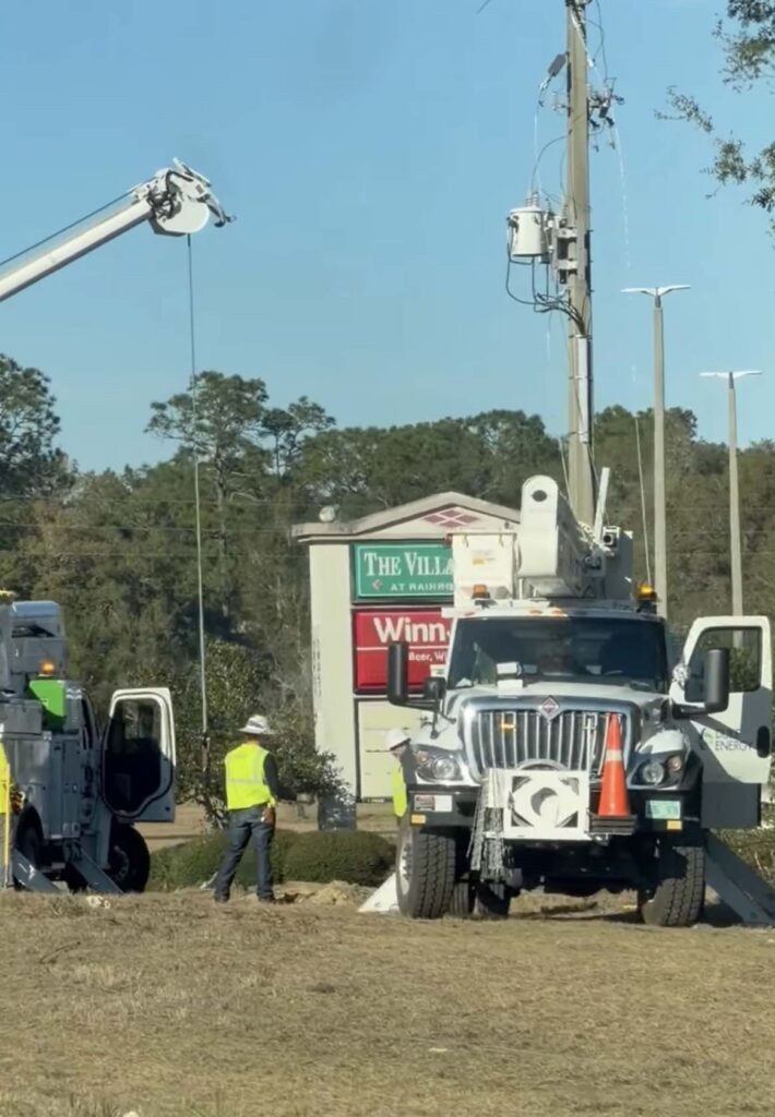 Cadillac SRX crashes into telephone pole after high speed chase on January 29, 2026.