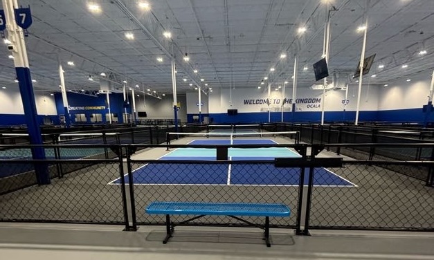 Courts at Pickleball Kingdom in Ocala