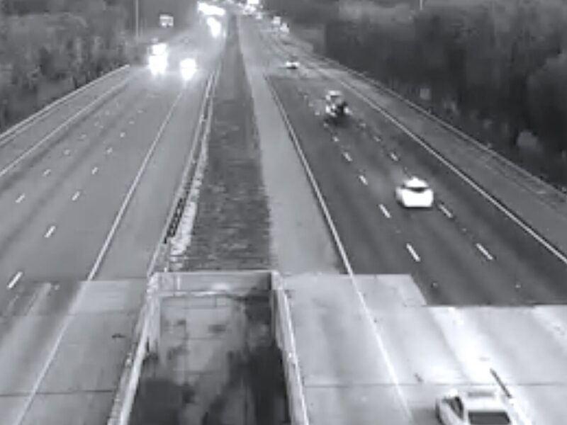 Interstate 75 in Alachua County, Mile Marker 374