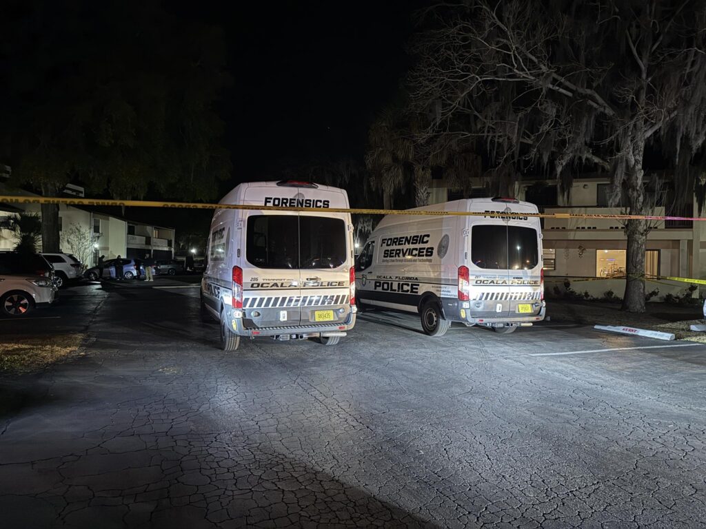 Marion County Forensic Services investigating a double homicide in Ocala