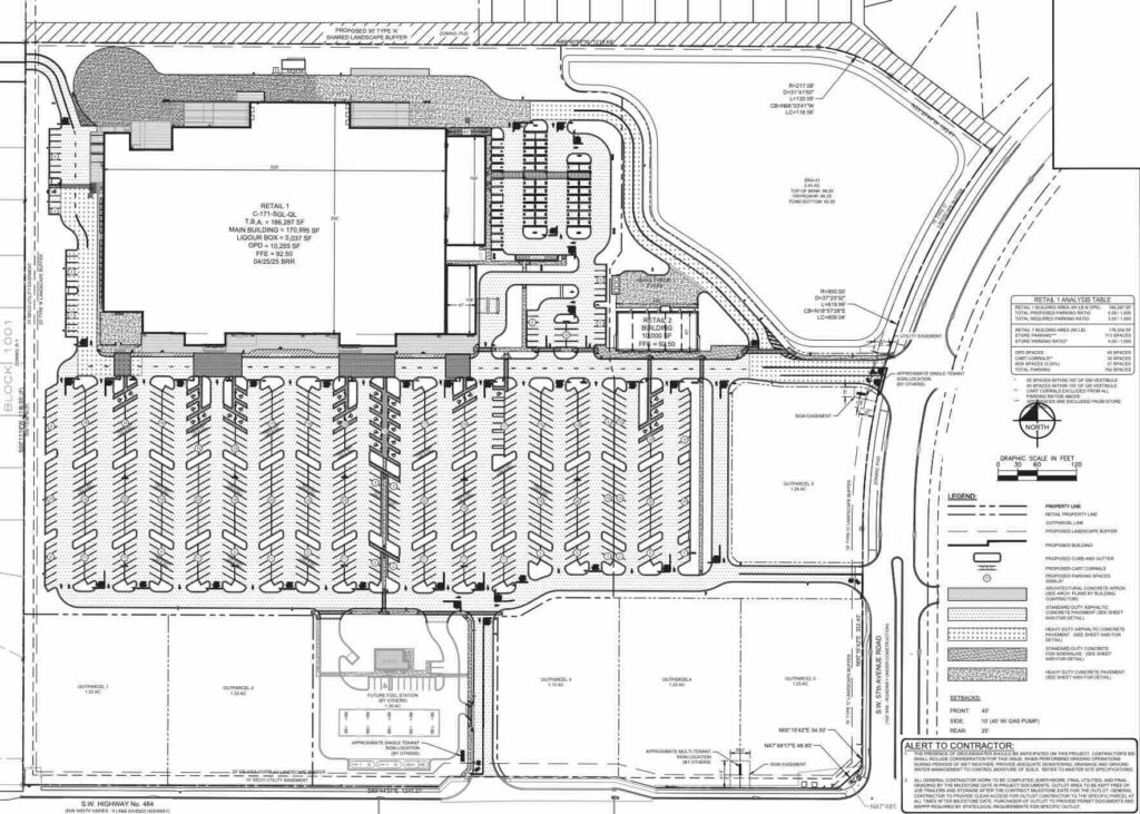 New site plan for the future Walmart coming to County Road 484 in Marion Oaks:Ocala