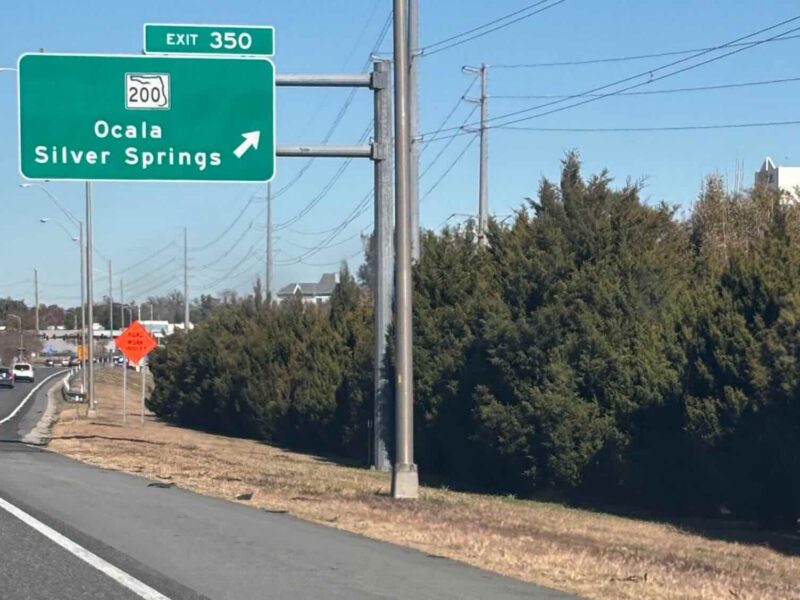 Ocala Exit 350 to State Road 200 from Interstate 75 I 75