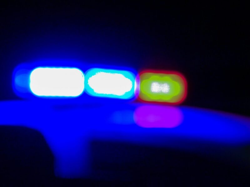 Police sirens in the night