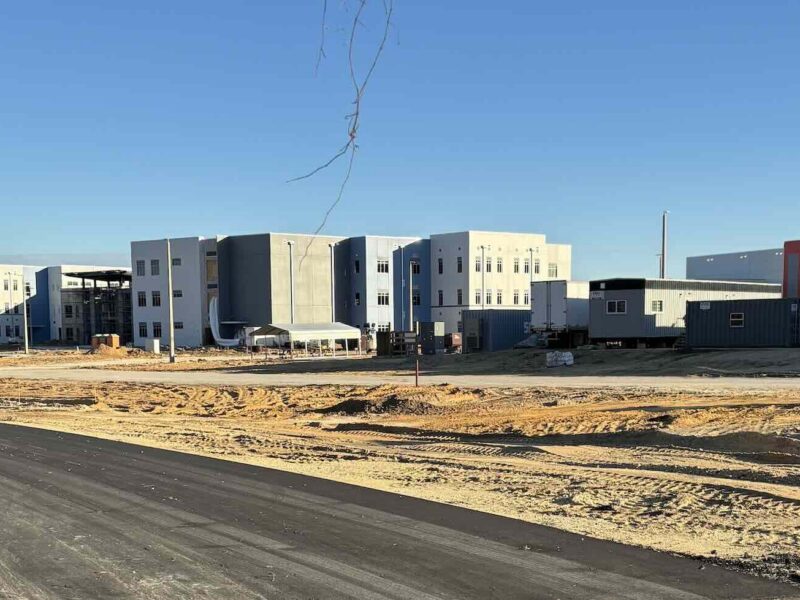 Construction of the new South Marion High School in Ocala has been progressing rapidly ahead of the facility's scheduled opening later this year.