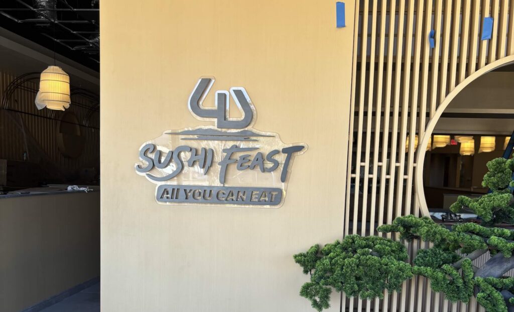 Sushi Feast, a new all you can eat restaurant, is coming to Ocala.
