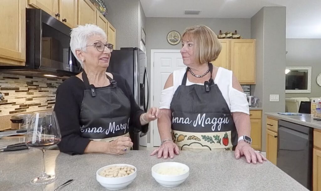 Mary Ellen left and Maggie right 2