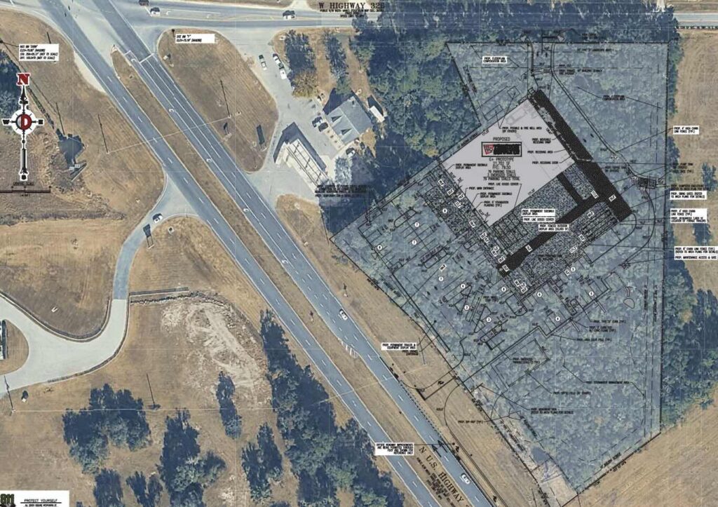 Plans for the planned Tractor Supply in northwest Ocala