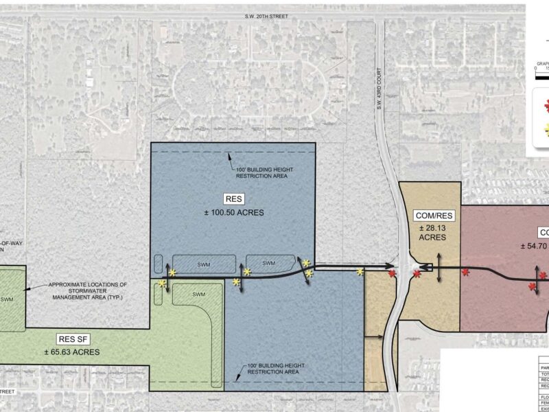 Potentially thousands of homes and commercial property is coming to a 251-acre site in southwest Ocala.