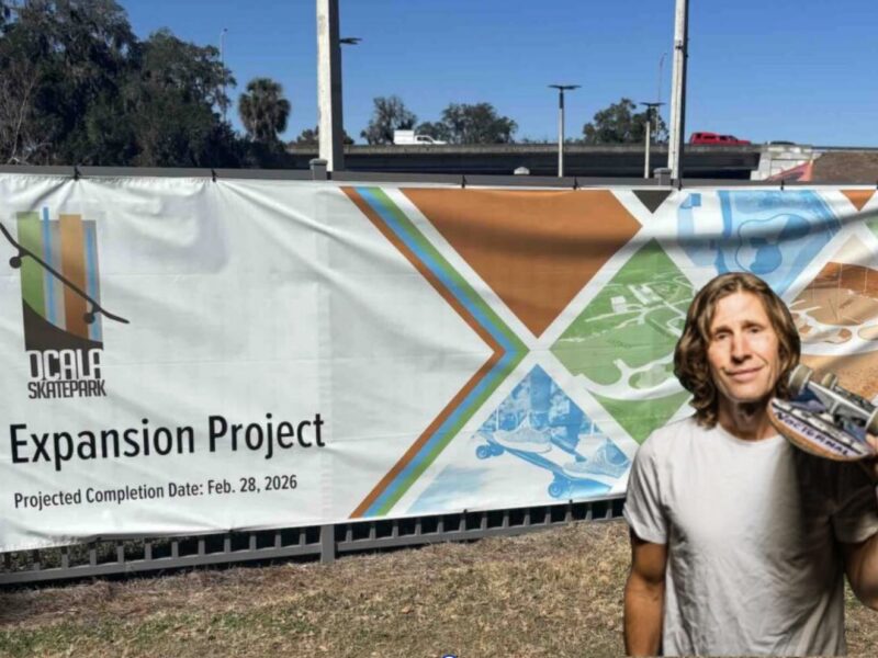 Rodney Mullen will be in attendance for the upcoming Ocala Skate Park expansion grand opening