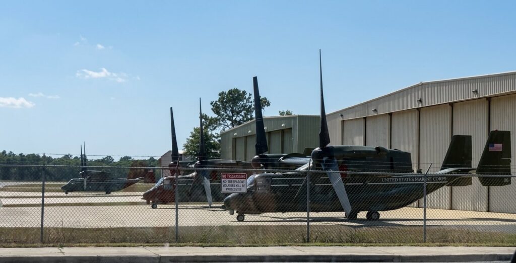 Ospreys at the Ocala International Airport on behalf of President Donald J. Trump
