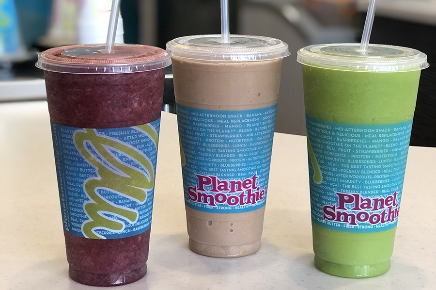 Smoothies at Planet Smoothie in Ocala