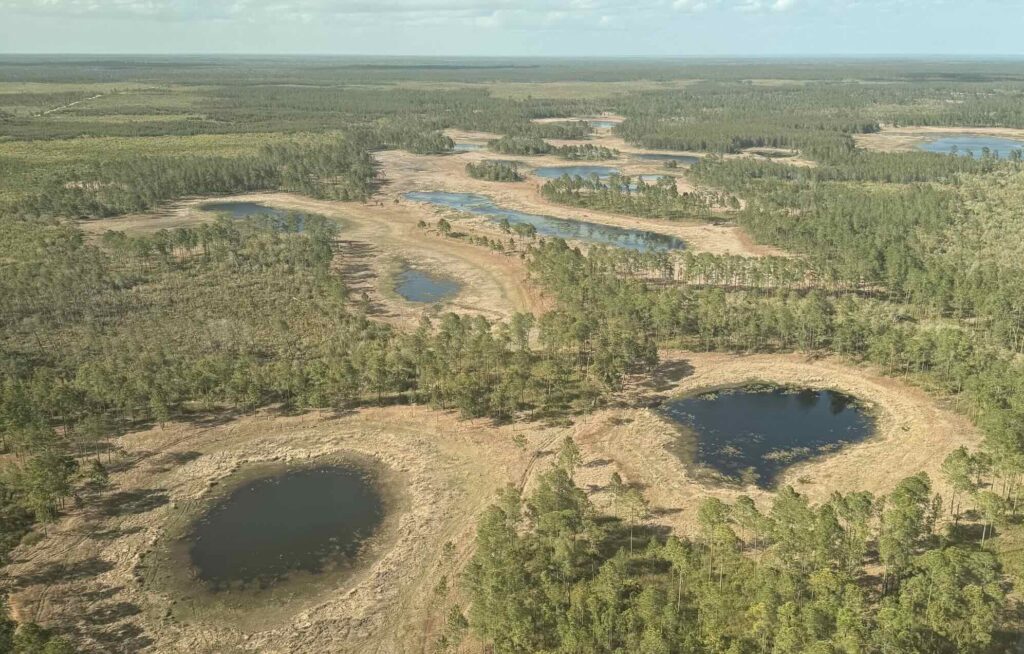 The U.S. Forest Service of Florida shared the attached photos illustrating the diminishing water levels at the Ocala National Forest. 2
