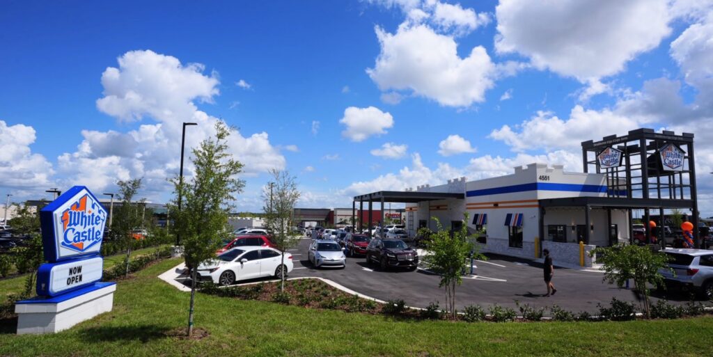 White Castle opened its new location in Lake County on August 12, 2025