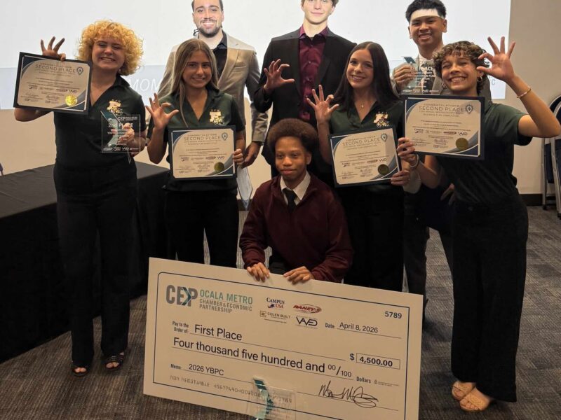 Winners of the 2026 Marion County Youth Business Plan Competition