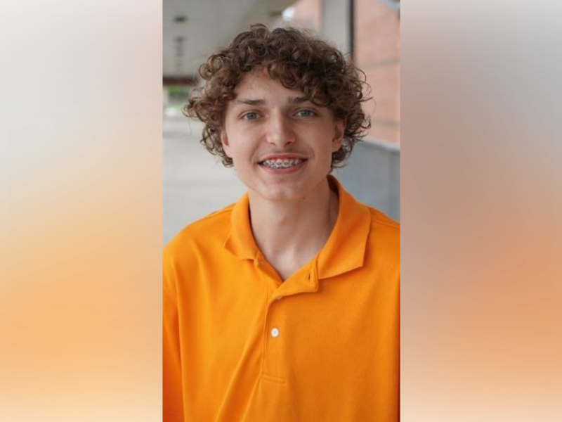 Patrick Lucaric has just been awarded a National Merit Scholarship in the amount of $2,500