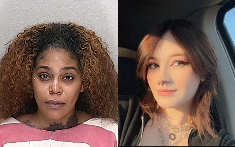 Melinda Dillon left has been arrested again after her charges were upgraded to vehicular homicide in the death of Jasmine Brown, a 22 year old motorcyclist and mother.