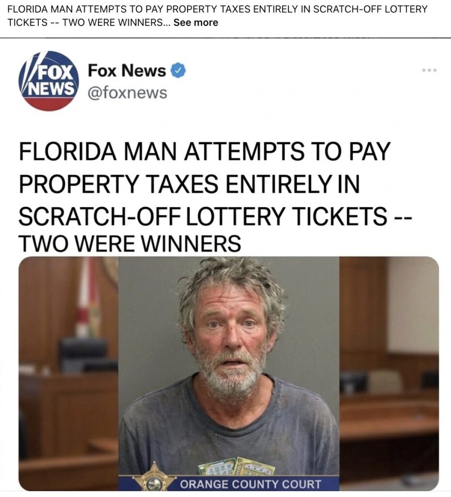 One of the fake posts that is made to look like it was posted by Fox News