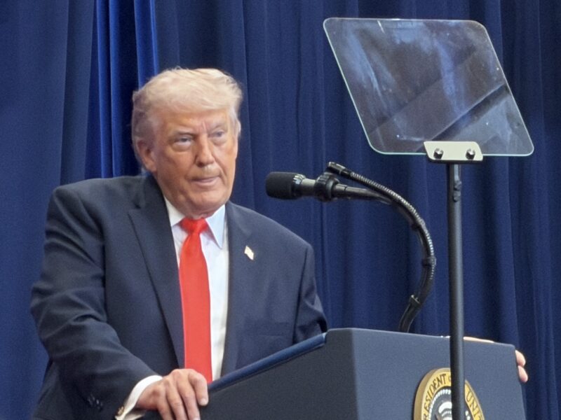 President Donald Trump in The Villages Photo - Meta Minton