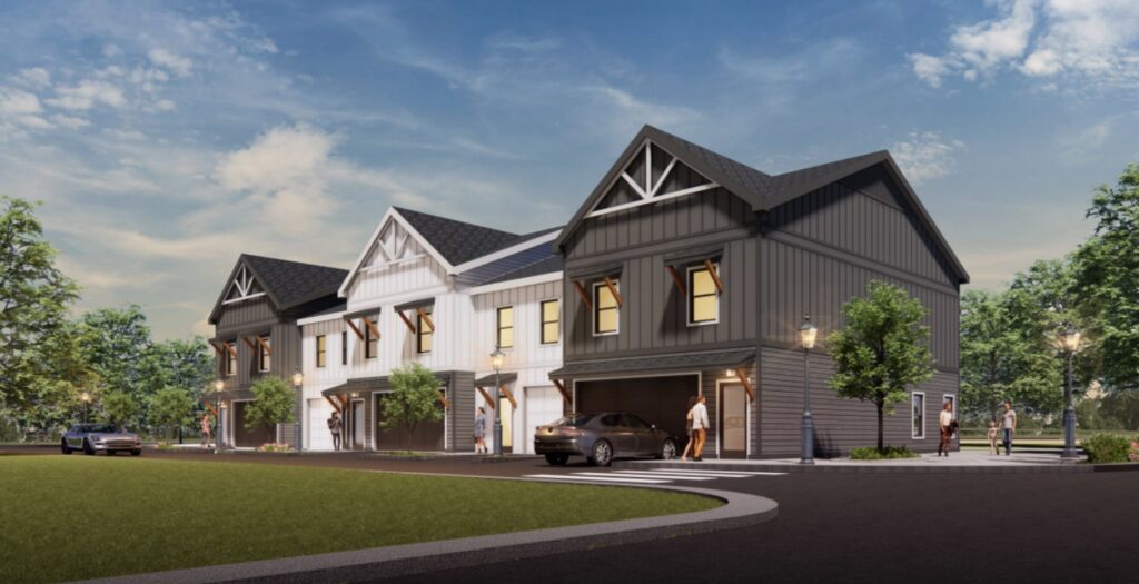 Rendering of one of the proposed buildings at Leena Ocala