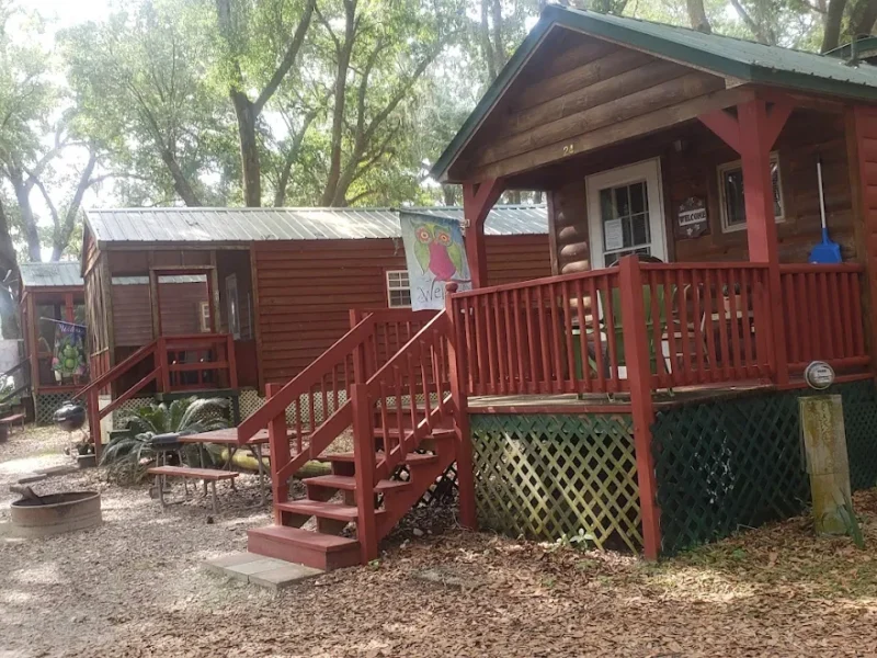 Some of the buildings at the resort