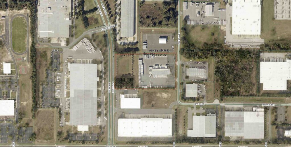 The multi acre property is situated along SW 44th Avenue in Ocala