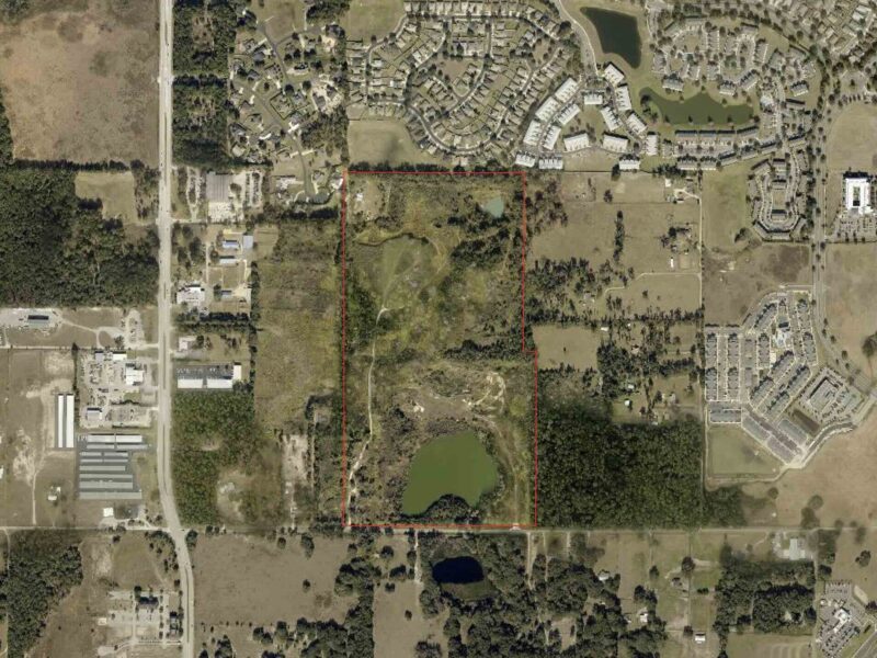 The parcel is 82.40 acres