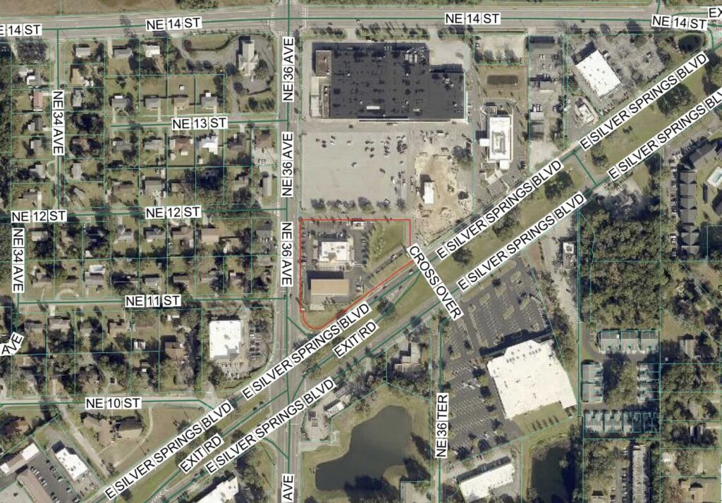 The property in east Ocala where the Wawa is located