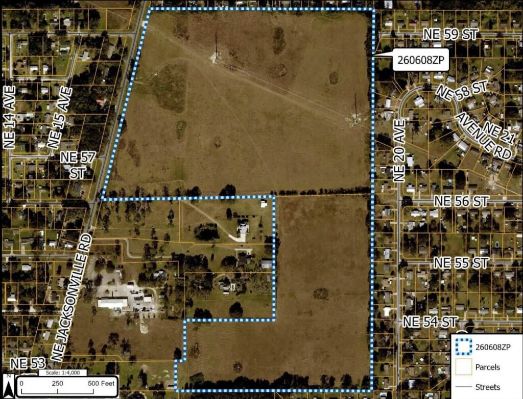 The site for the future development