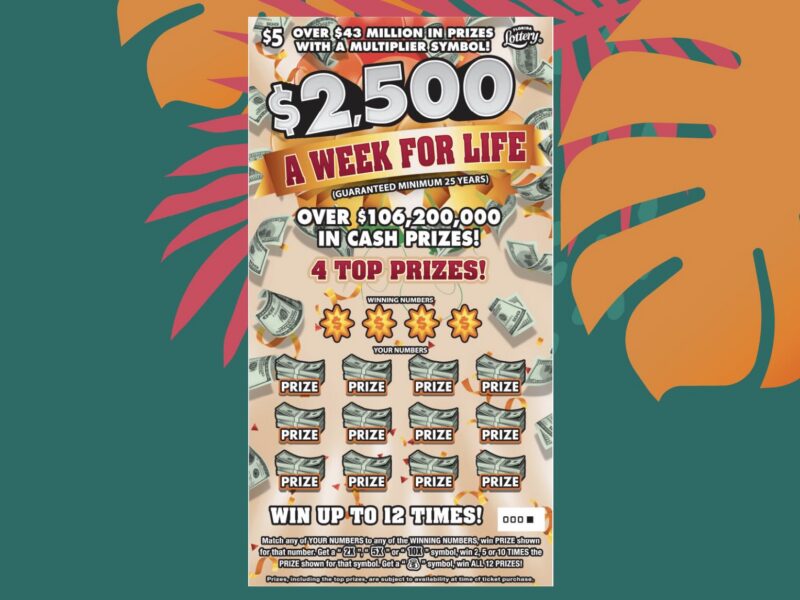 $2,500 A Week For Life