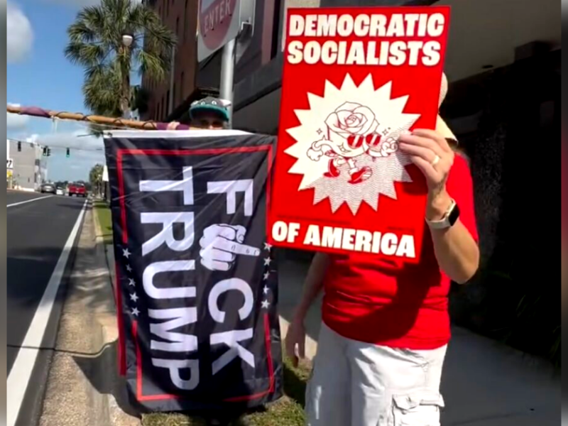 Protestors gather in Ocala to promote ‘national unity’ ahead of America’s 250th birthday