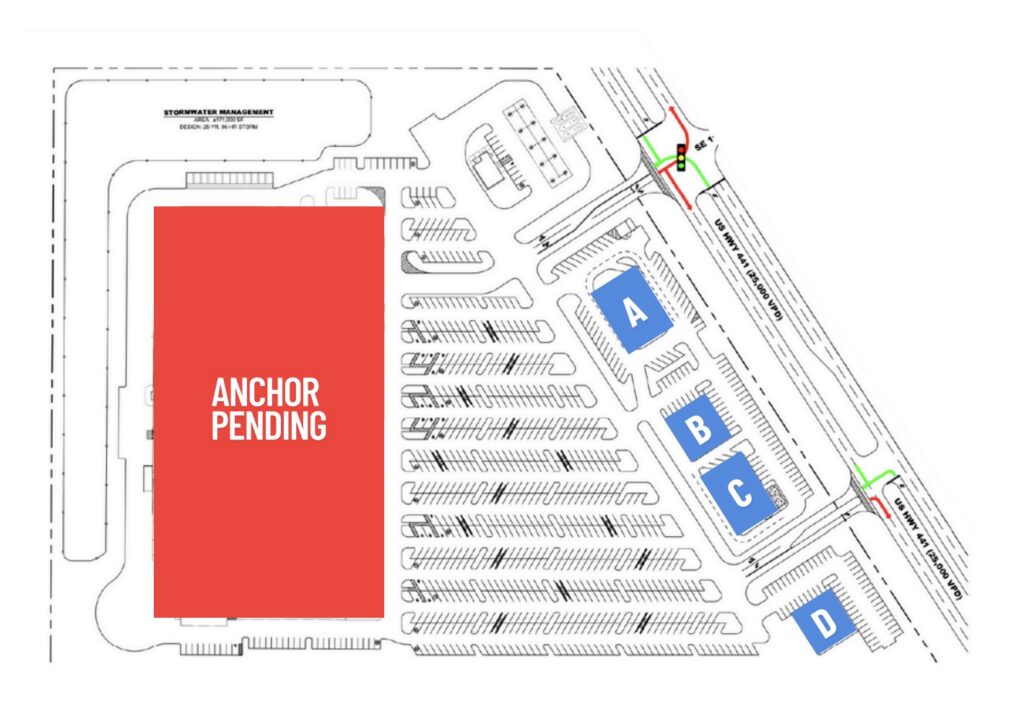 A real estate firm has plans to build a large grocery store at a site along US 441 in Belleview