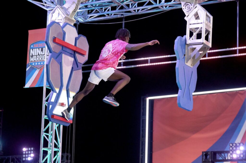 AMERICAN NINJA WARRIOR Eastern Regional Qualifying 1 Episode 1804 Pictured Nacssa Garemore Photo by Scott Everett White:NBC 2