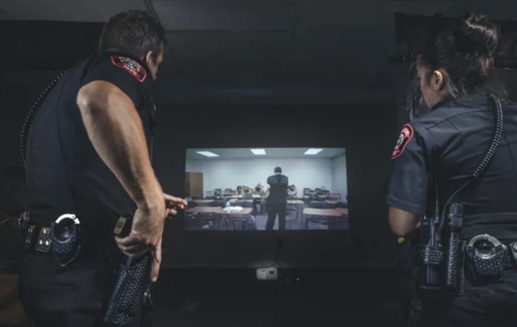 Laser Shot Judgment Training System
