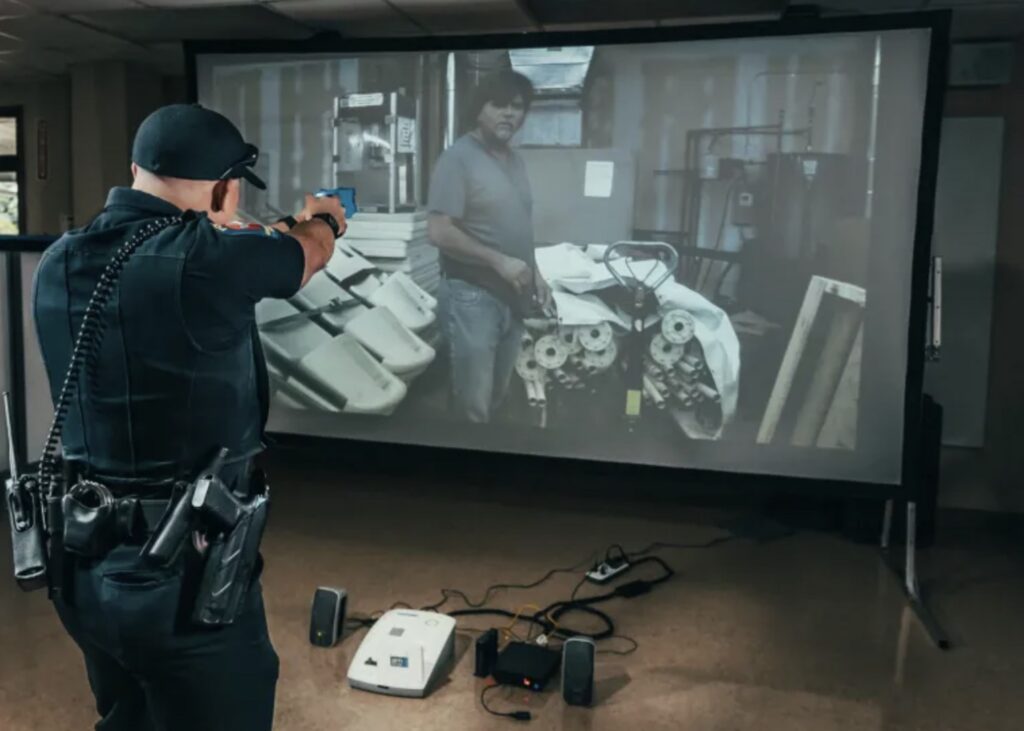 Laser Shot Judgment Training System 2