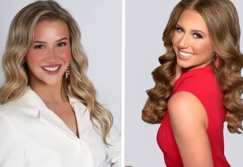Madison Parolini right and Chloie Sebree right